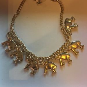 Gold Statement Necklace